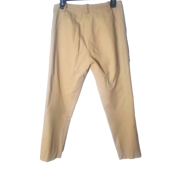 🦋Calvin Klein Khaki Ankle Zip Pants - Picture 2 of 6